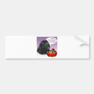 Newfoundland (blk) Halloween Candy Bildekal