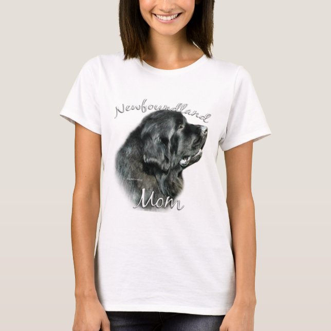 Newfoundland (blk) Mamma 2 T Shirt (Framsida)