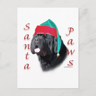 Newfoundland (blk) Santa Tassar Helg Vykort