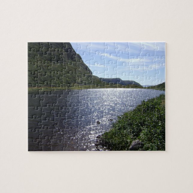Newfoundland - "Brook in the Mountains" Puzzle Pussel (Horisontell)