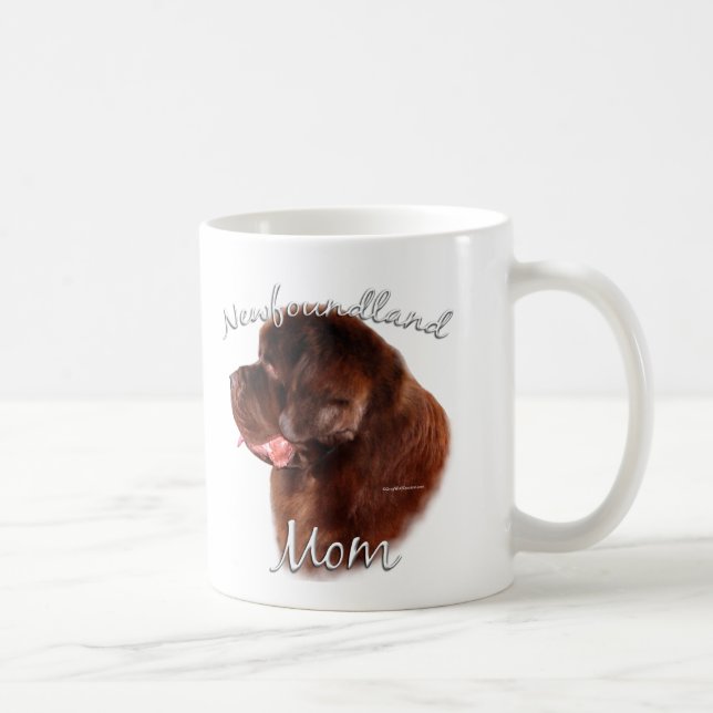 Newfoundland (bruna) Mamma 2 Kaffemugg (Höger)