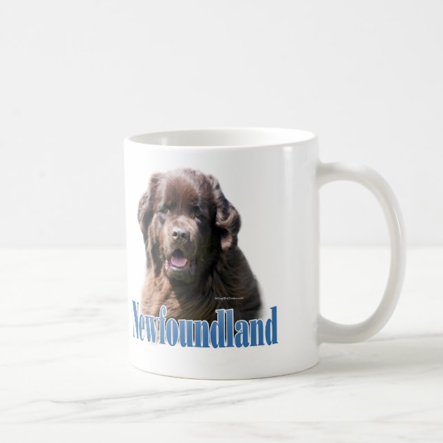 Newfoundland (bruna) Namn Kaffemugg (Höger)