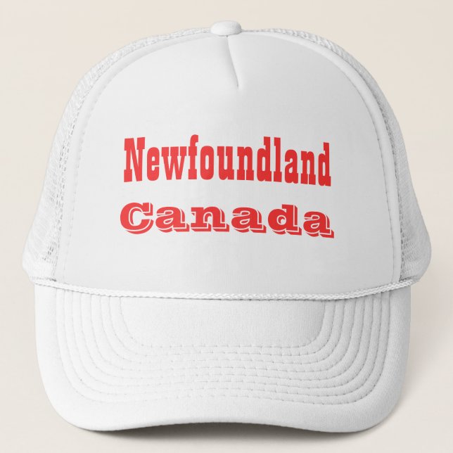 Newfoundland Canada truckerkepss Truckerkeps (Framsida)