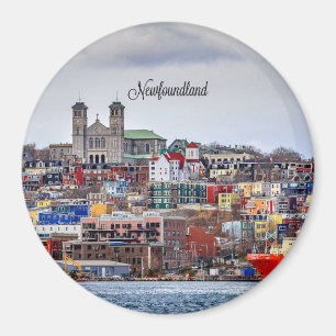 Newfoundland, cityscape-foto magnet