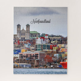 Newfoundland, cityscape-foto, pussel
