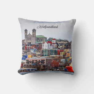 Newfoundland, cityscape kudde