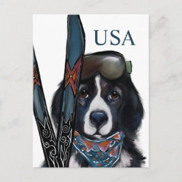 NEWFOUNDLAND DOG  VYKORT