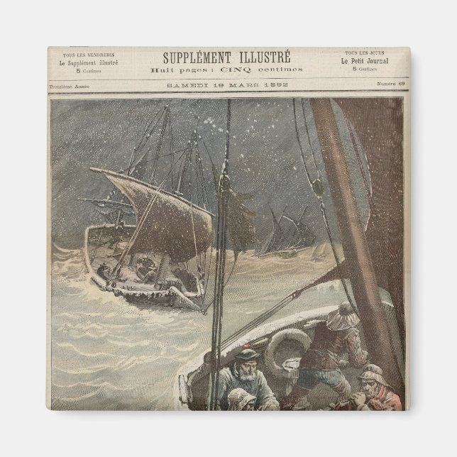 Newfoundland Fishermen Magnet (Framsidan)