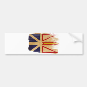 Newfoundland flagga bildekal
