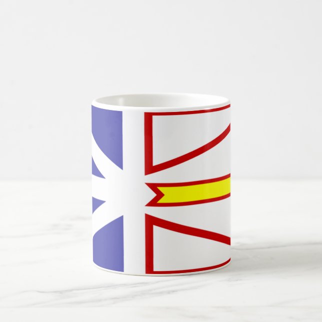 Newfoundland Flagga Mugg (Center)