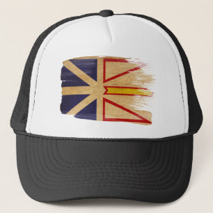 Newfoundland flaggatruckerkeps truckerkeps