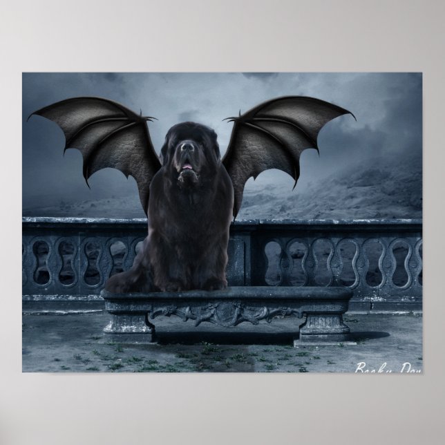 Newfoundland Gargoyle Poster (Framsidan)