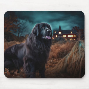 Newfoundland Halloween Skräckig Musmatta