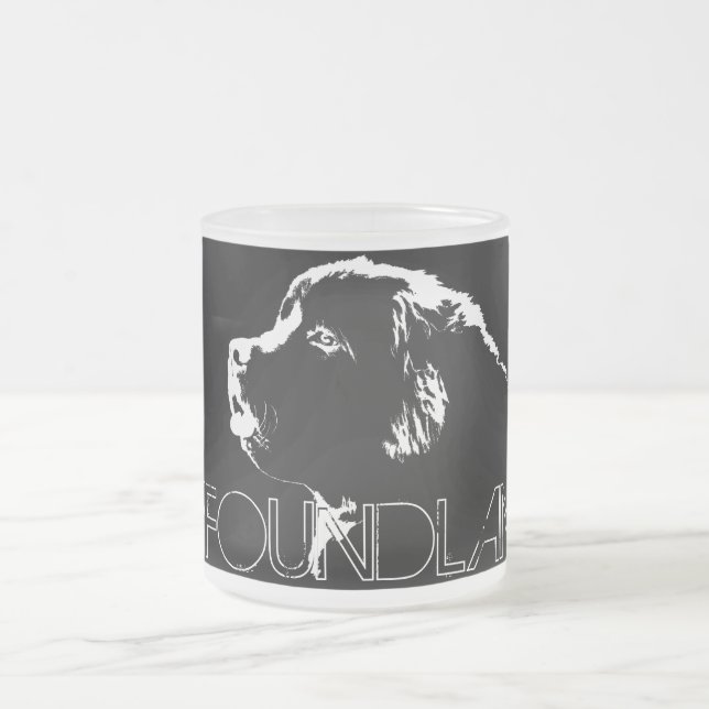 Newfoundland Hund Beer Mugg Coola Newfoundland Gla (Center)