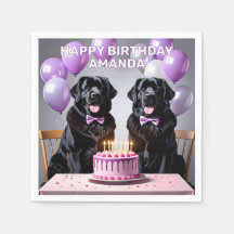 Newfoundland Hund Birthday