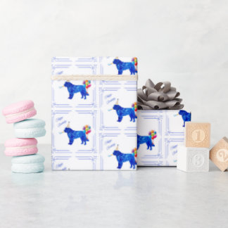 Newfoundland Hund Birthday Presentpapper