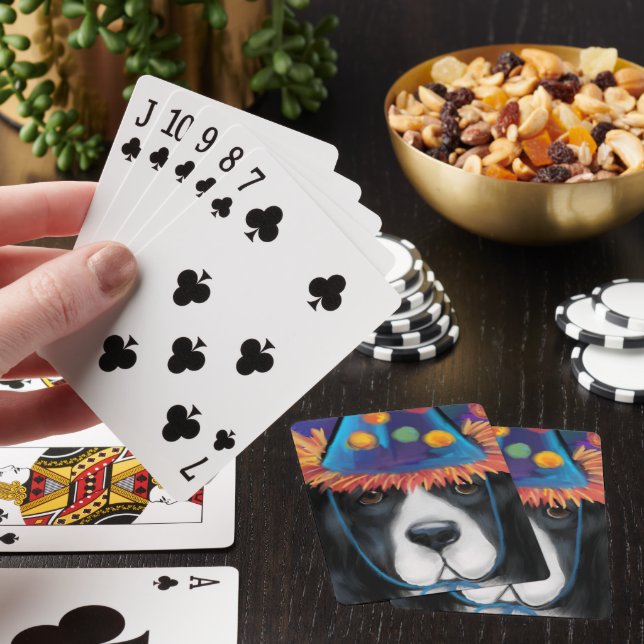 Newfoundland Hund Casinokort (På plats)