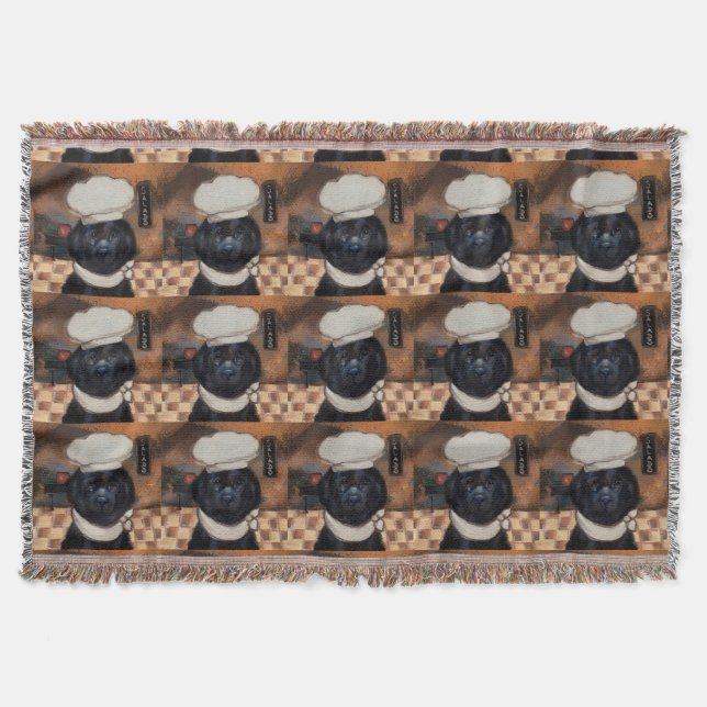 Newfoundland Hund Filt (Framsidan)