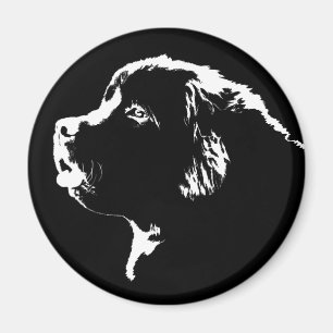 Newfoundland Hund Fridge Magnet Hund Magnet / Gift