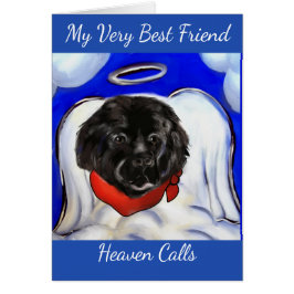 Newfoundland Hund Hälsningskort