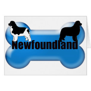 Newfoundland, Hund Hälsningskort