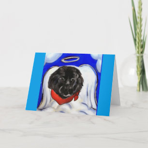 Newfoundland Hund Helgkort