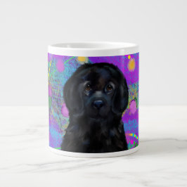 Newfoundland Hund Jumbo Mugg