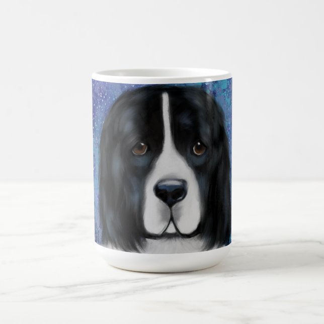 Newfoundland Hund Kaffemugg (Center)