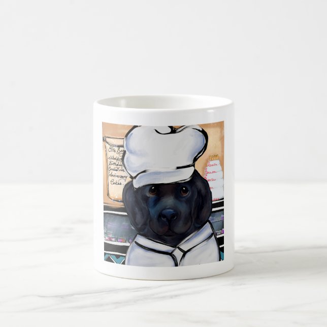 Newfoundland Hund Kaffemugg (Center)