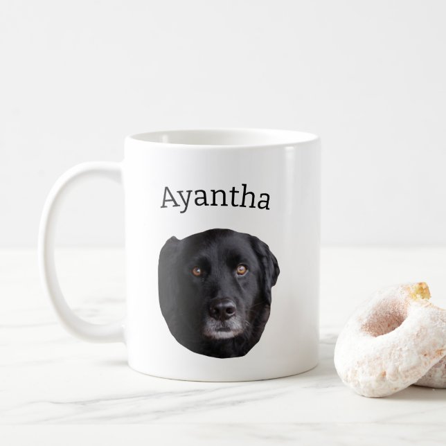 Newfoundland hund kaffemugg (Med munk)