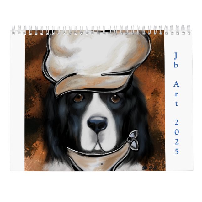 NEWFOUNDLAND-HUND KALENDER (Baksida)