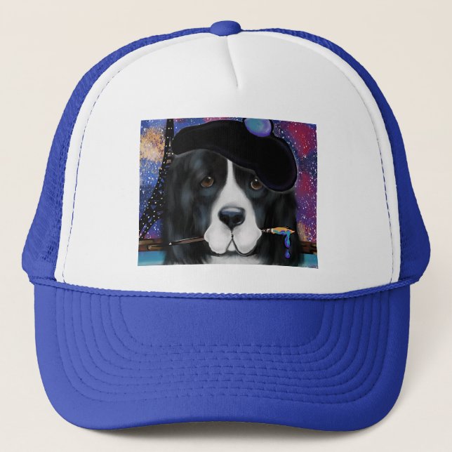 Newfoundland Hund Keps (Framsida)