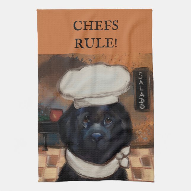 Newfoundland Hund Kökshandduk (Vertikal)