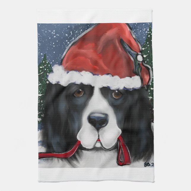 Newfoundland Hund Kökshandduk (Vertikal)