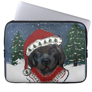 Newfoundland Hund Laptop Fodral