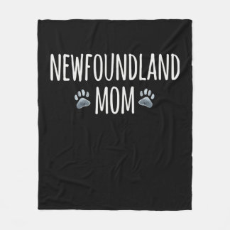 Newfoundland hund mamma | gåva från hund älskare t fleecefilt