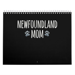 Newfoundland hund mamma gåva från hund älskare t kalender