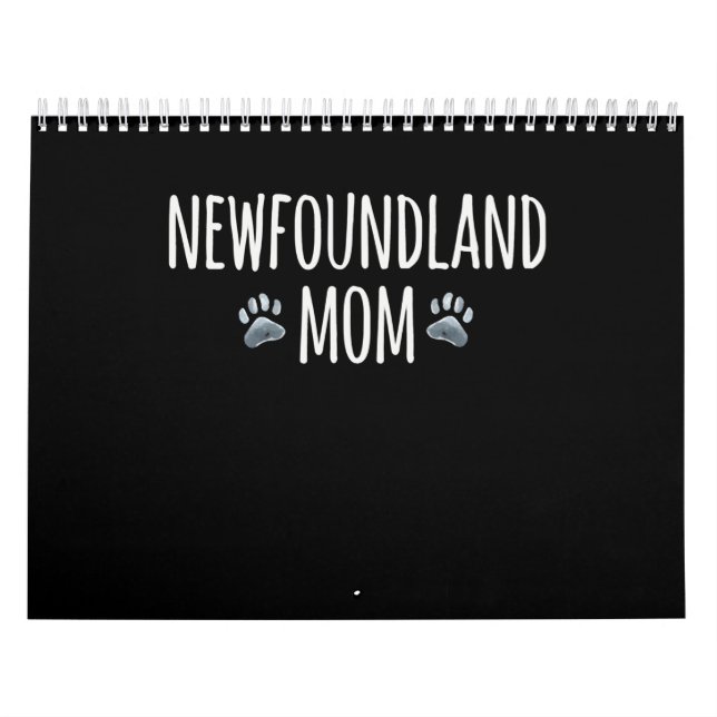 Newfoundland hund mamma | gåva från hund älskare t kalender (Omslag)