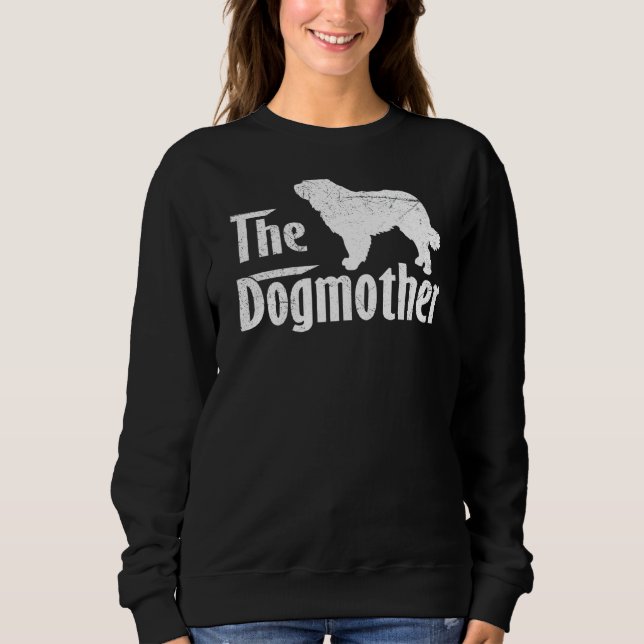 Newfoundland Hund Mamma Mors dag T Shirt (Framsida)