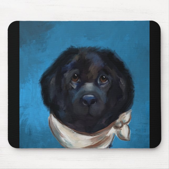 Newfoundland Hund Musmatta (Framsidan)