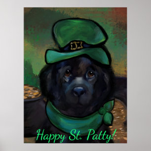 Newfoundland Hund Poster