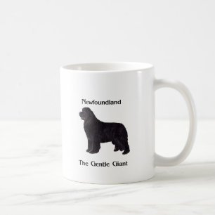 Newfoundland hund stillajätten kaffemugg