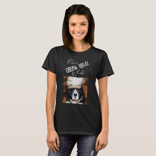 Newfoundland Hund T Shirt (Hel framsida)