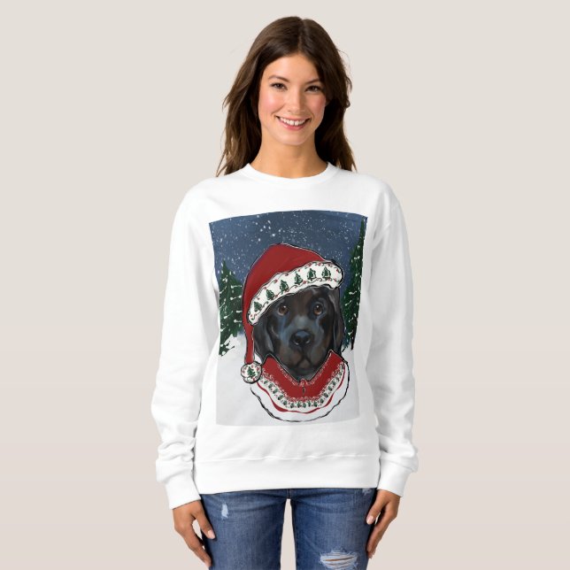 Newfoundland Hund   T Shirt (Hel framsida)