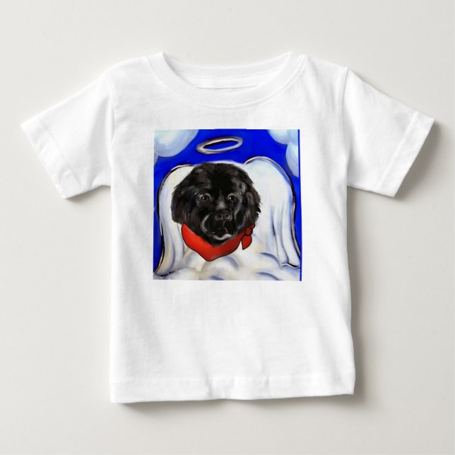 Newfoundland Hund Tee (Framsida)
