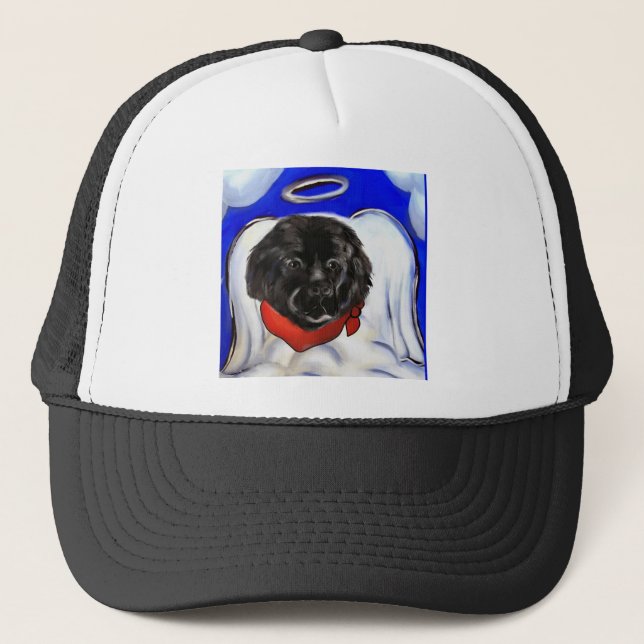 Newfoundland Hund Truckerkeps (Framsida)