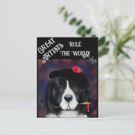 Newfoundland Hund Vykort
