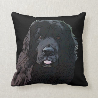 Newfoundland hunddekorativ kudde