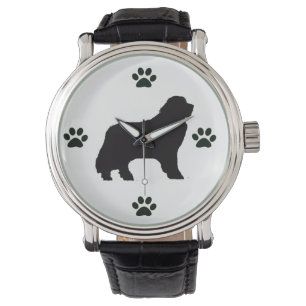 Newfoundland hundklocka armbandsur