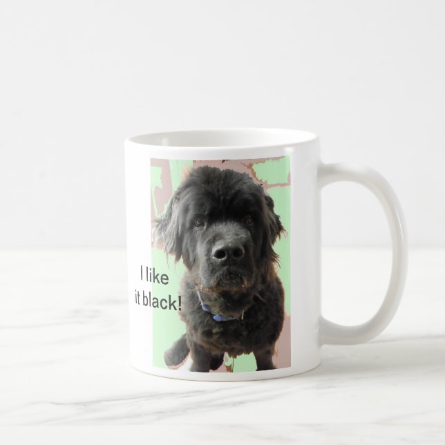Newfoundland hundmugg, kaffemugg (Höger)